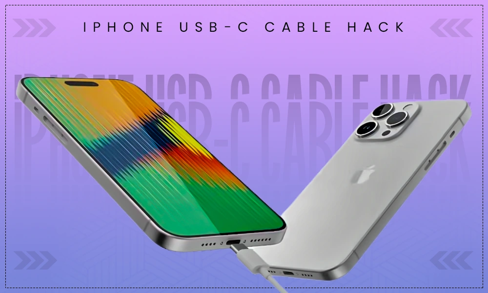 iPhone USB-C Cable Hack