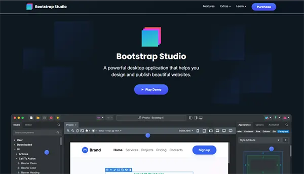 Bootstrap Studio
