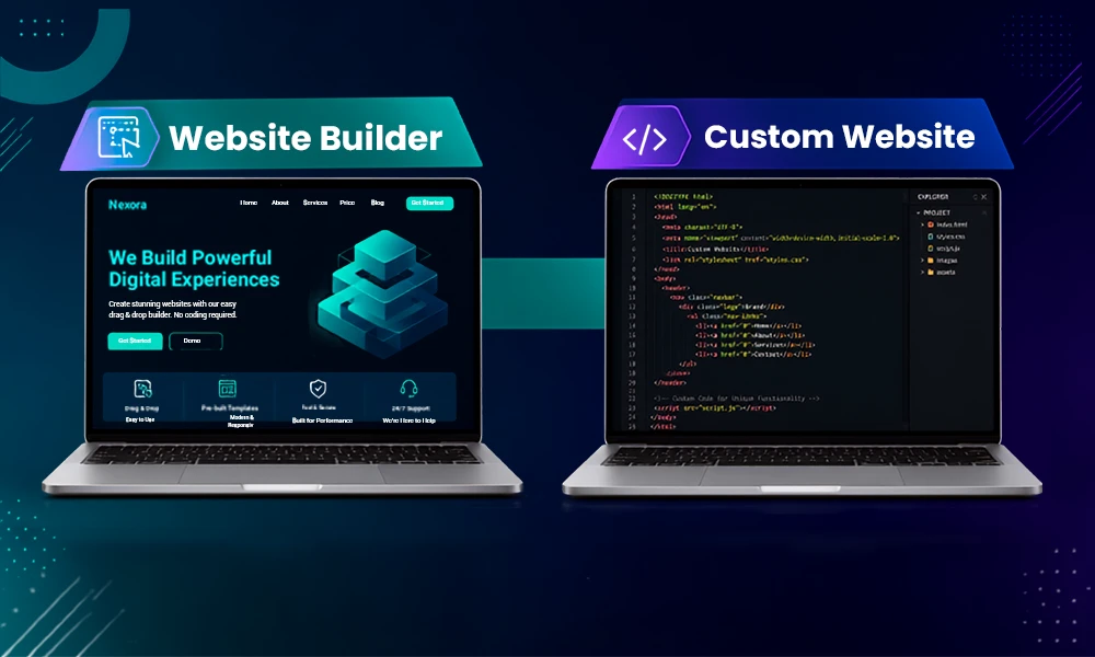 custom website vs website builder (1)